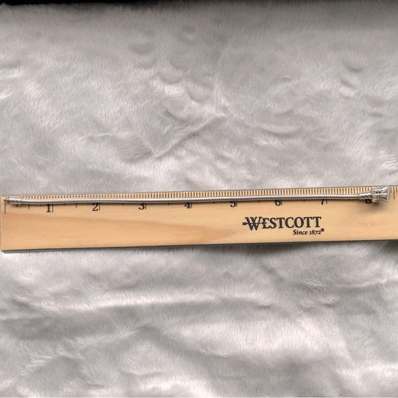 Genuine Pandora Snake Chain Crown O Clasp Bracelet - Picture 6 of 11